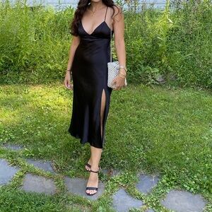 Princess Polly Gigi Midi Dress Black